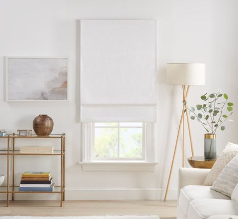White Blackout Blinds