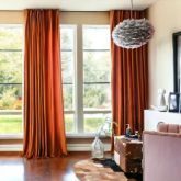 Affordable silk curtains