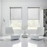 Automatic White Blinds