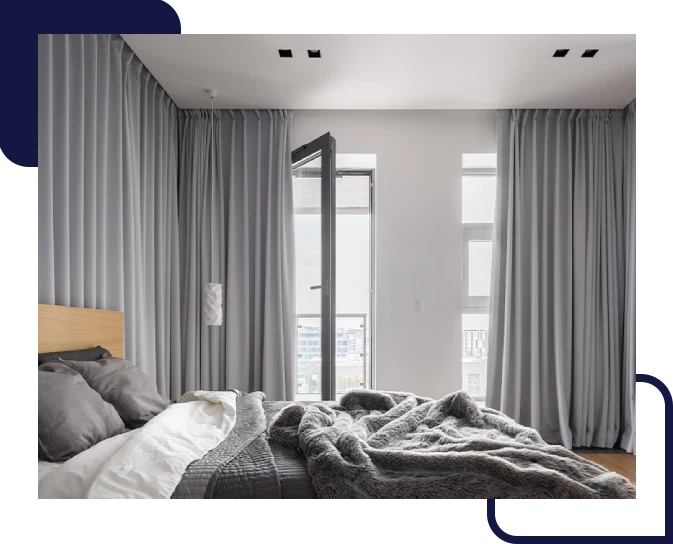 Bedroom Soundproof Curtains