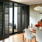 Black Shutter Blinds