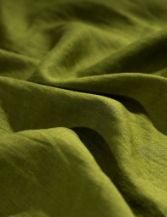 Green Linen Fabric