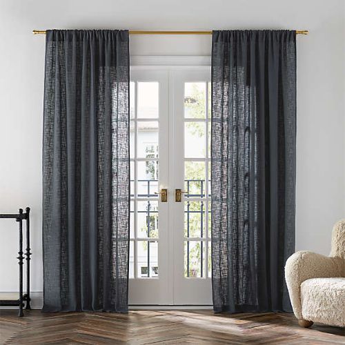 Grey Sheer Curtains