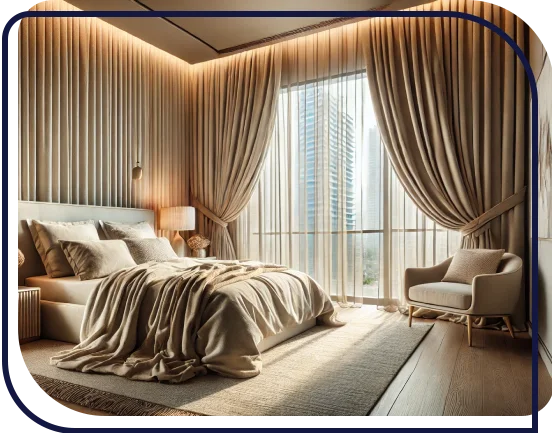 Linen Curtains Dubai