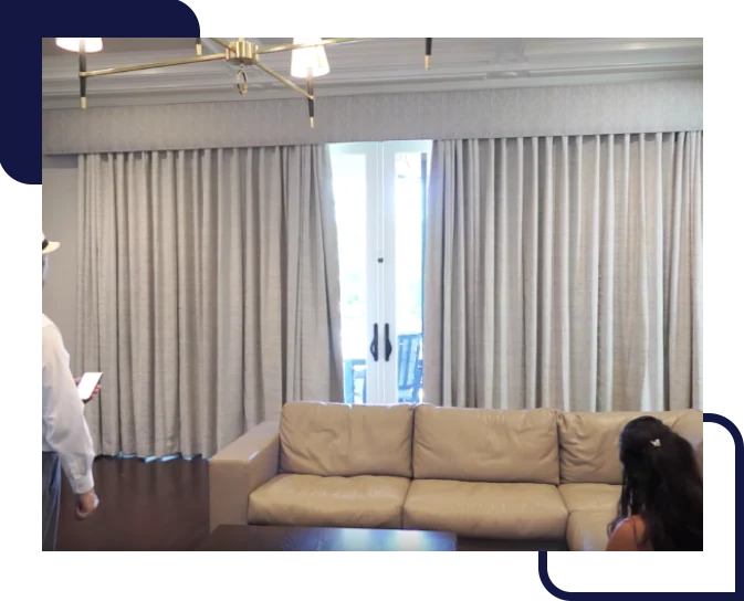 Motorized Curtains in Dubai