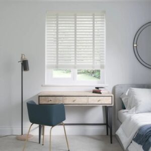 Perfect White Wooden Blinds