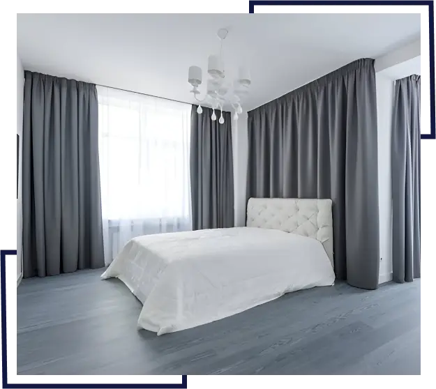 Pinch Pleat Curtains in Dubai