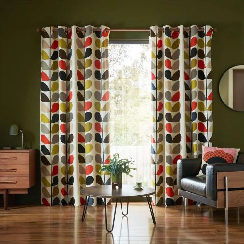Printed Living Room Curtains