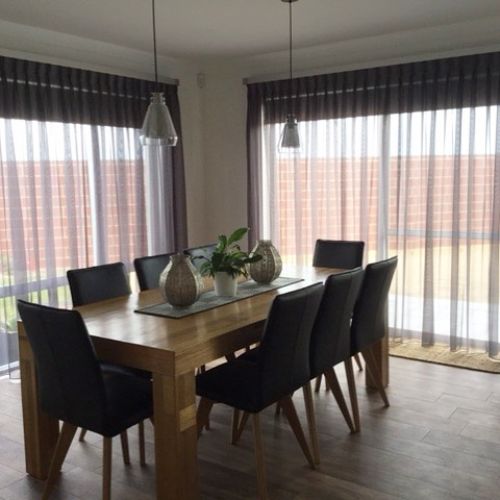 Black Sheer Curtains