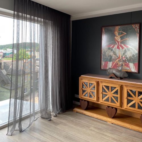 Sheer Curtains for Doors