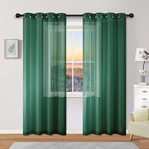 Sheer curtains