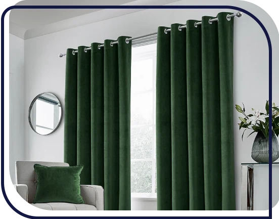 Velvet Curtains Dubai