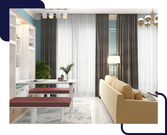 Velvet Curtains in Dubai