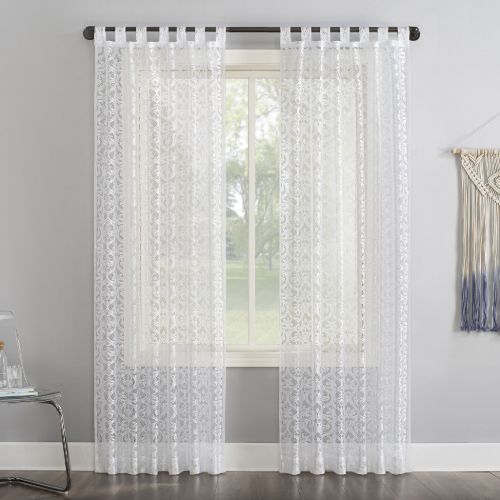 White Sheer Curtains