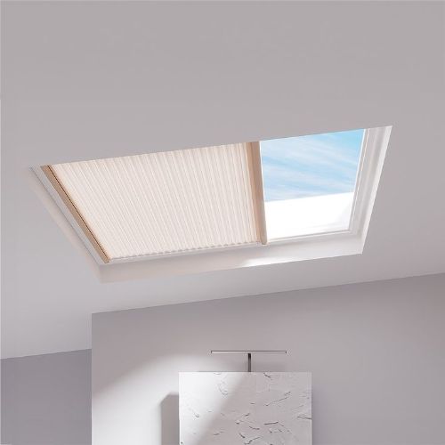 White Skylight Blinds