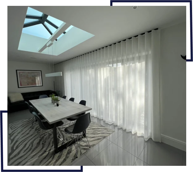 White Wave Curtains