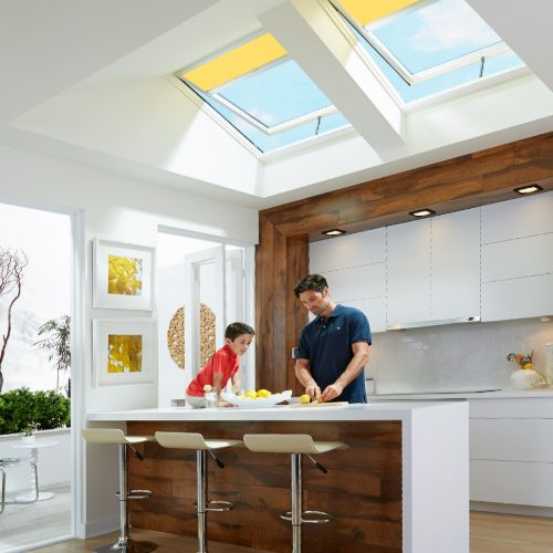 kitchen Skylight Blinds