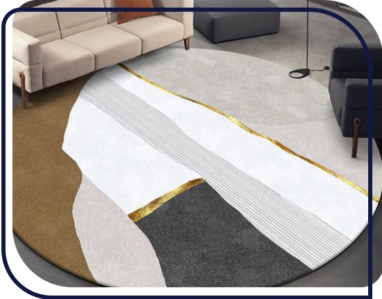 Affortable Round Carpet
