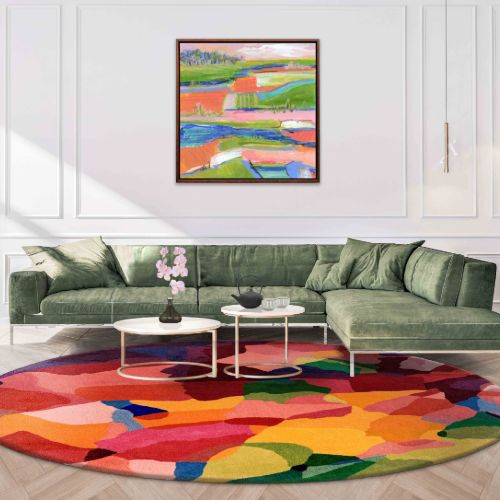 Durable Round Carpet