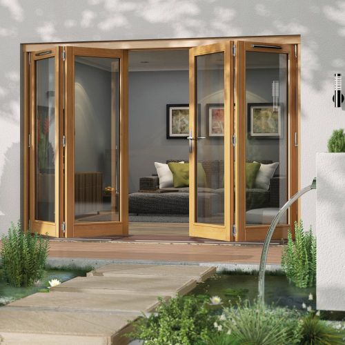 #1 Wooden Folding Door
