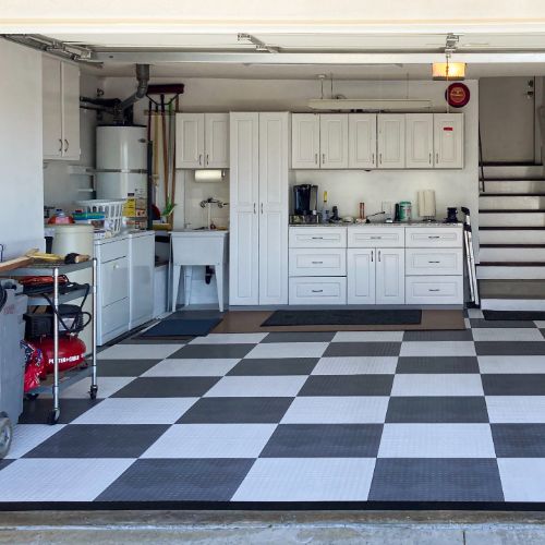 Beautful Garge Flooring