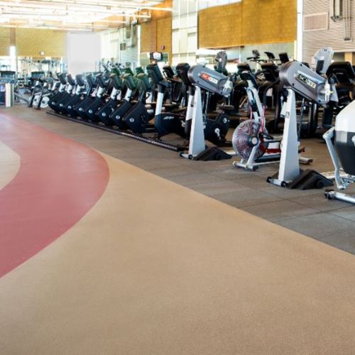 Business Bay Gym Flooring