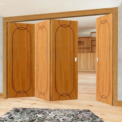 Classic Wooden Folding Door