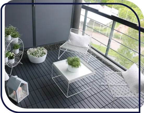 Emirates Hills Balcony Furniture