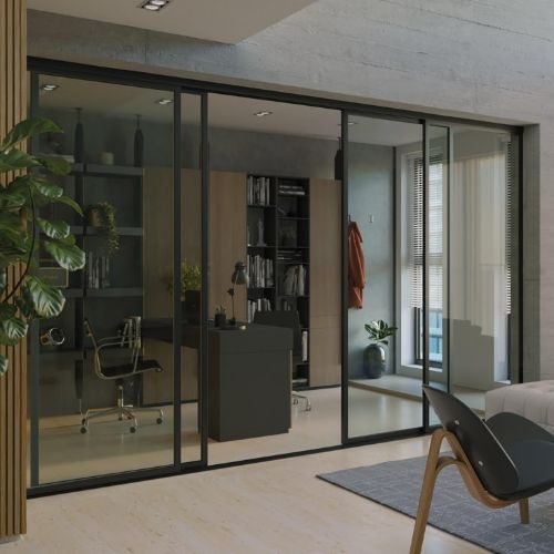 Glass Partition 11