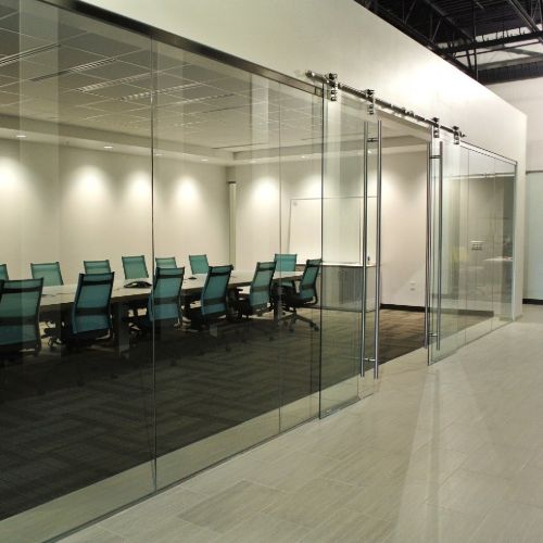 Glass Partition 12