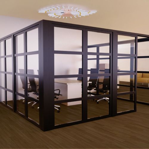Glass Partition 9