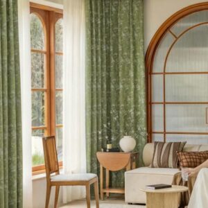 Designer Curtains Ginkgo Leaves Blackout Curtains