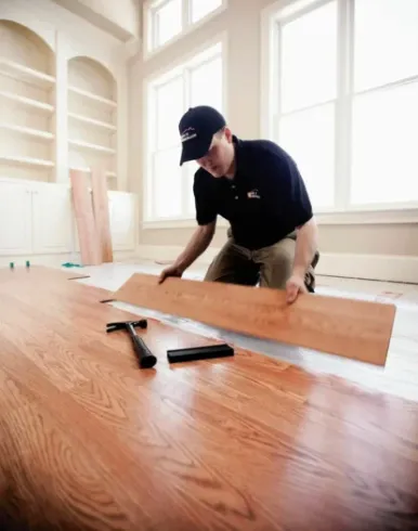 Custom floor carpentry